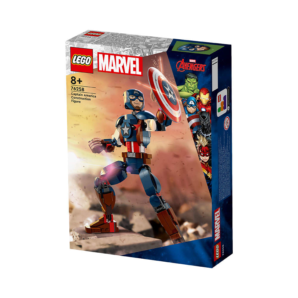 Marvel Captain America byggfigur 76258 Bygg- och lekset