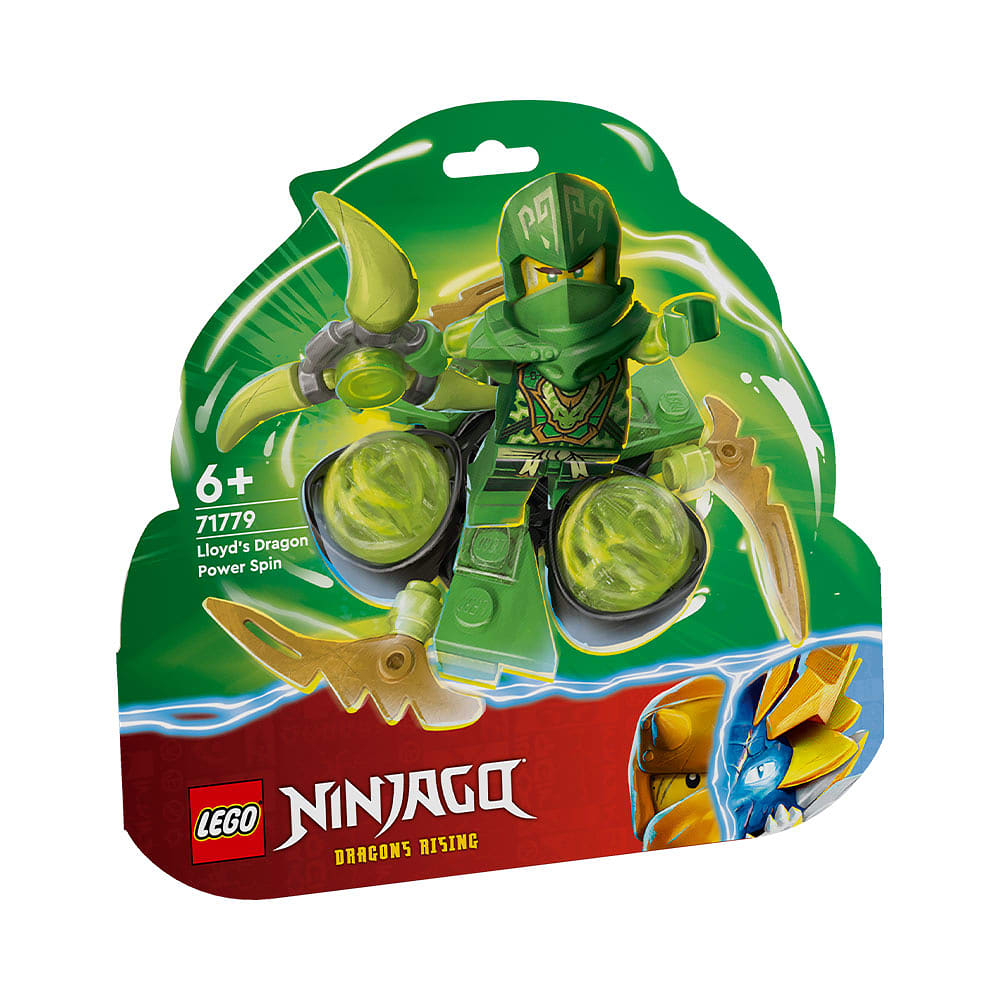 NINJAGO® Lloyds spinjitzusnurr med drakkraft 71779 Bygg- och lekset