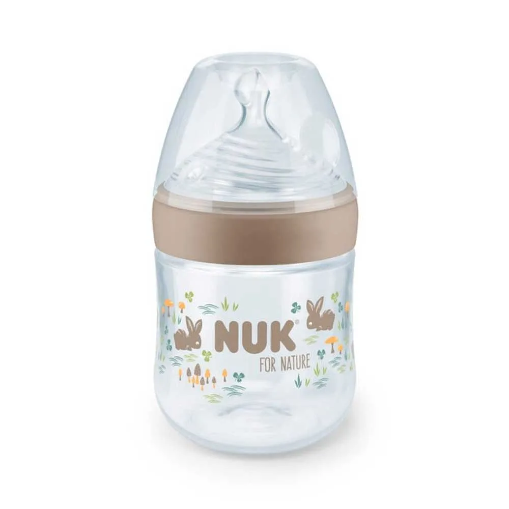 NUK For Nature Nappflaska 150 ml - Beige