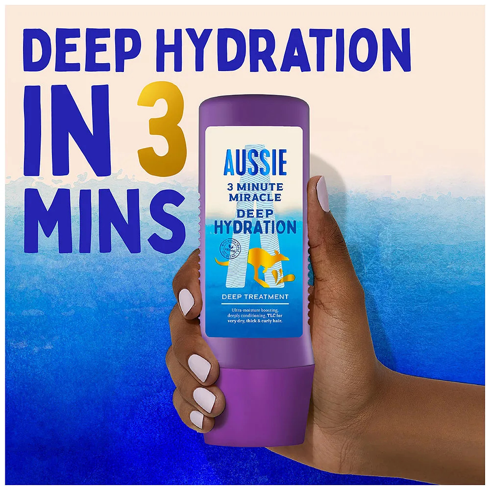 3 Minute Miracle Deep Hydration Vegansk Djupverkande Hårmask