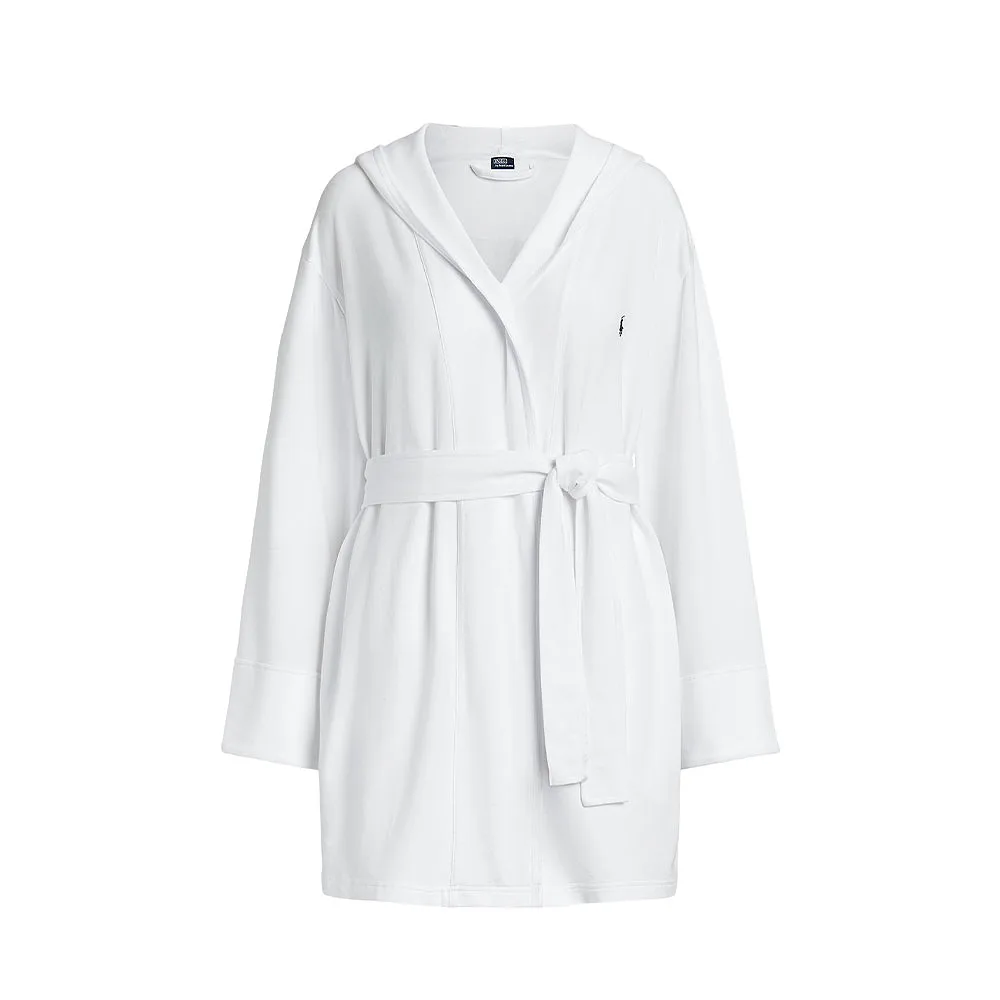 Soft organic cotton and lightweight terry fabric Robe