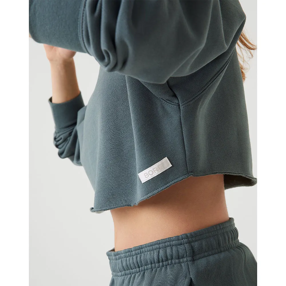 STUDIO OVERSIZED CROPPED CREW