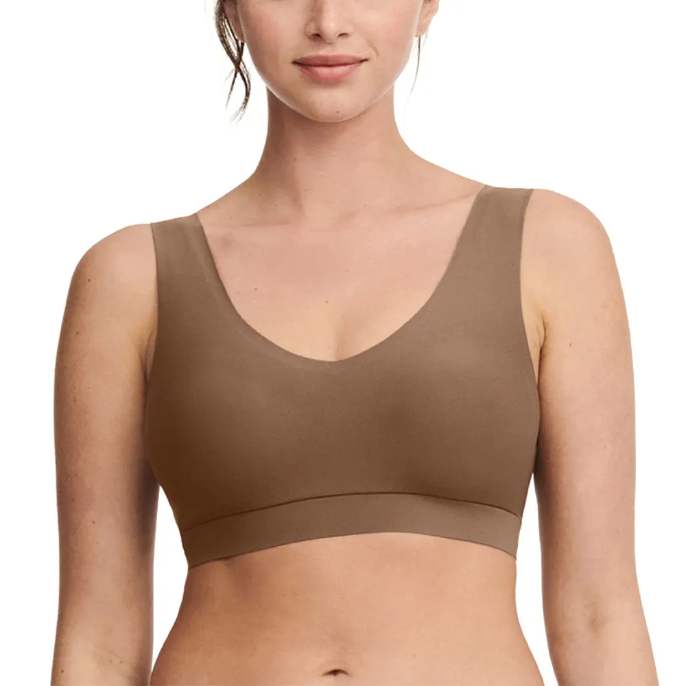 Soft Stretch Padded V-Neck Bra Top