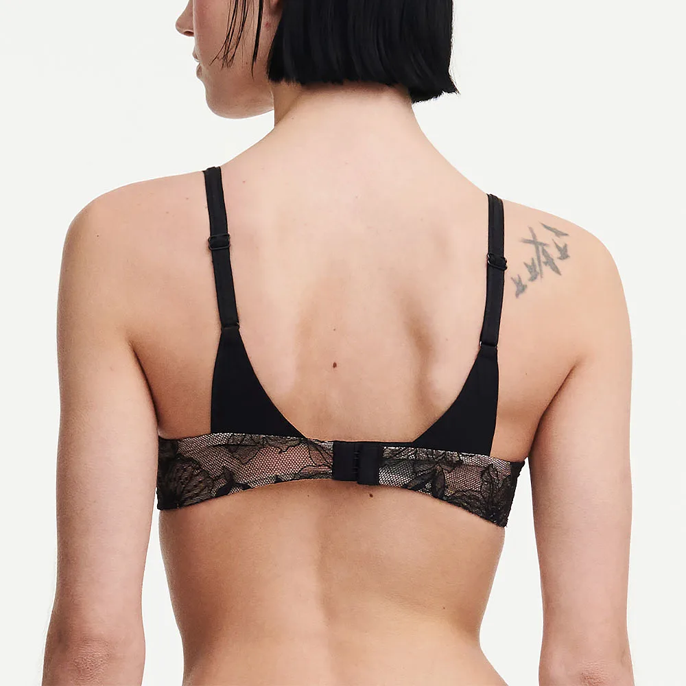 Orchids Half-Cup Balcony Bra