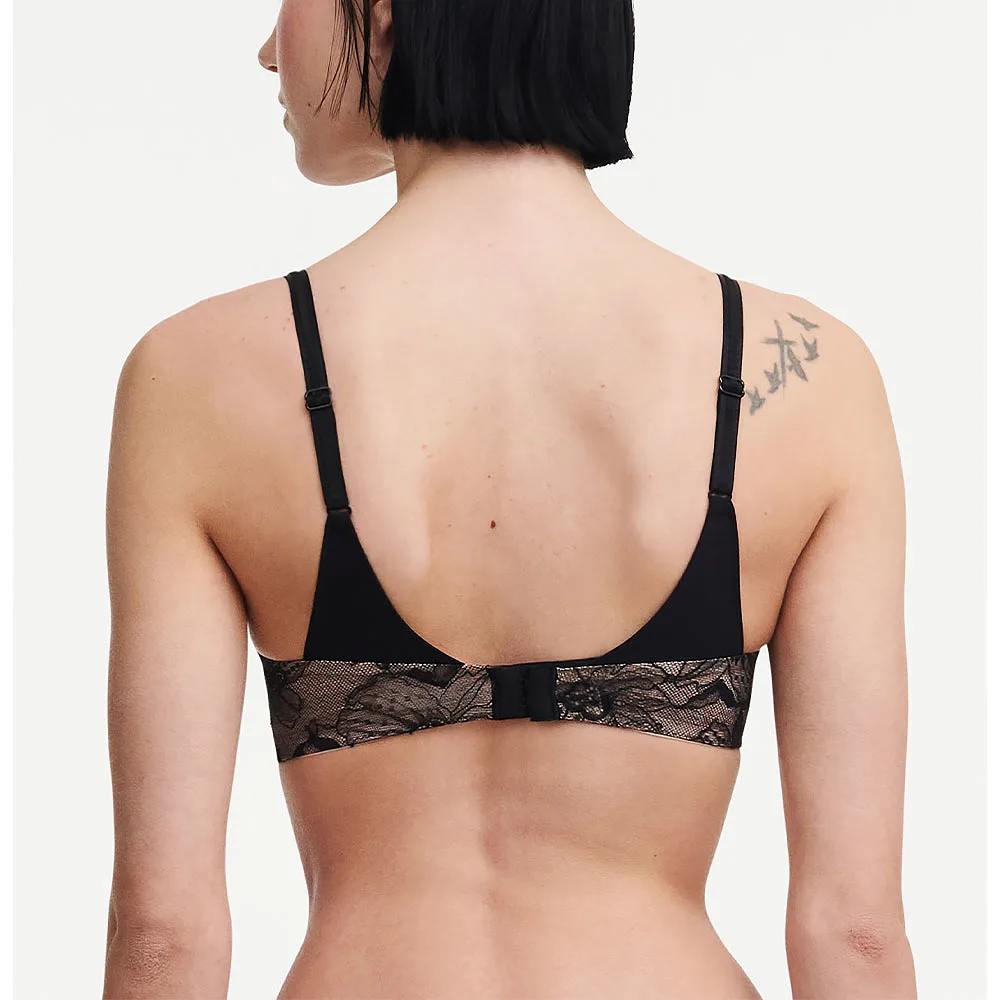 Orchids Wirefree Triangle Bra