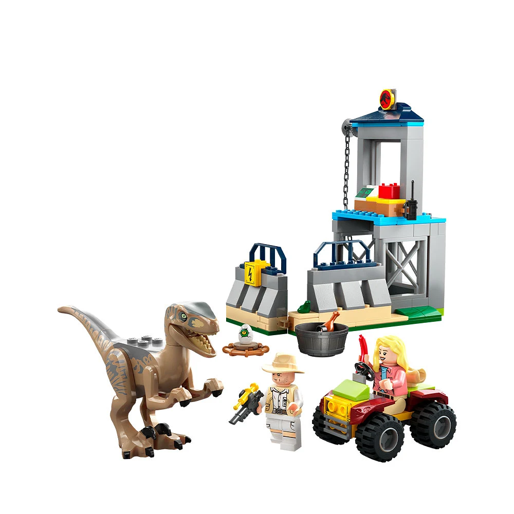 Jurassic Park Velociraptorflykt 76957 Bygg- och lekset