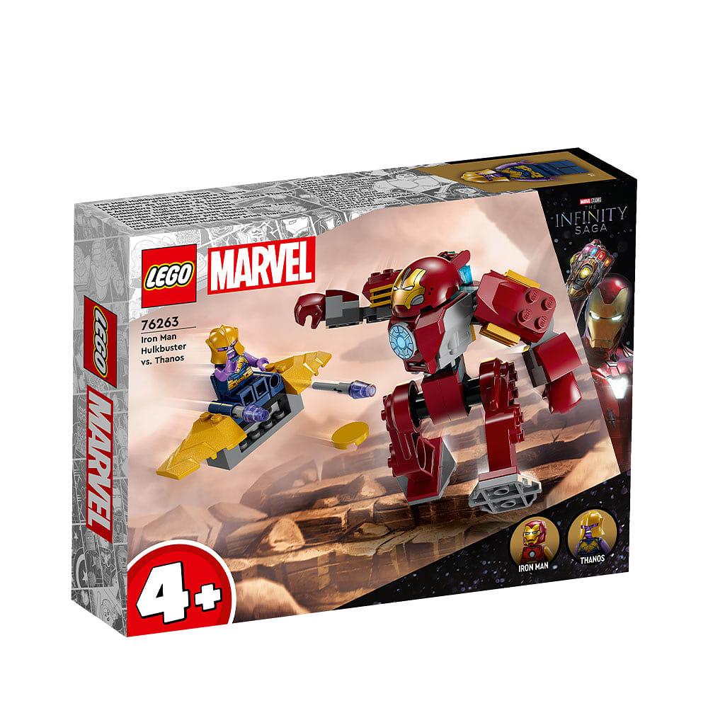 Marvel Iron Man Hulkbuster mot Thanos 76263 Bygg- och lekset