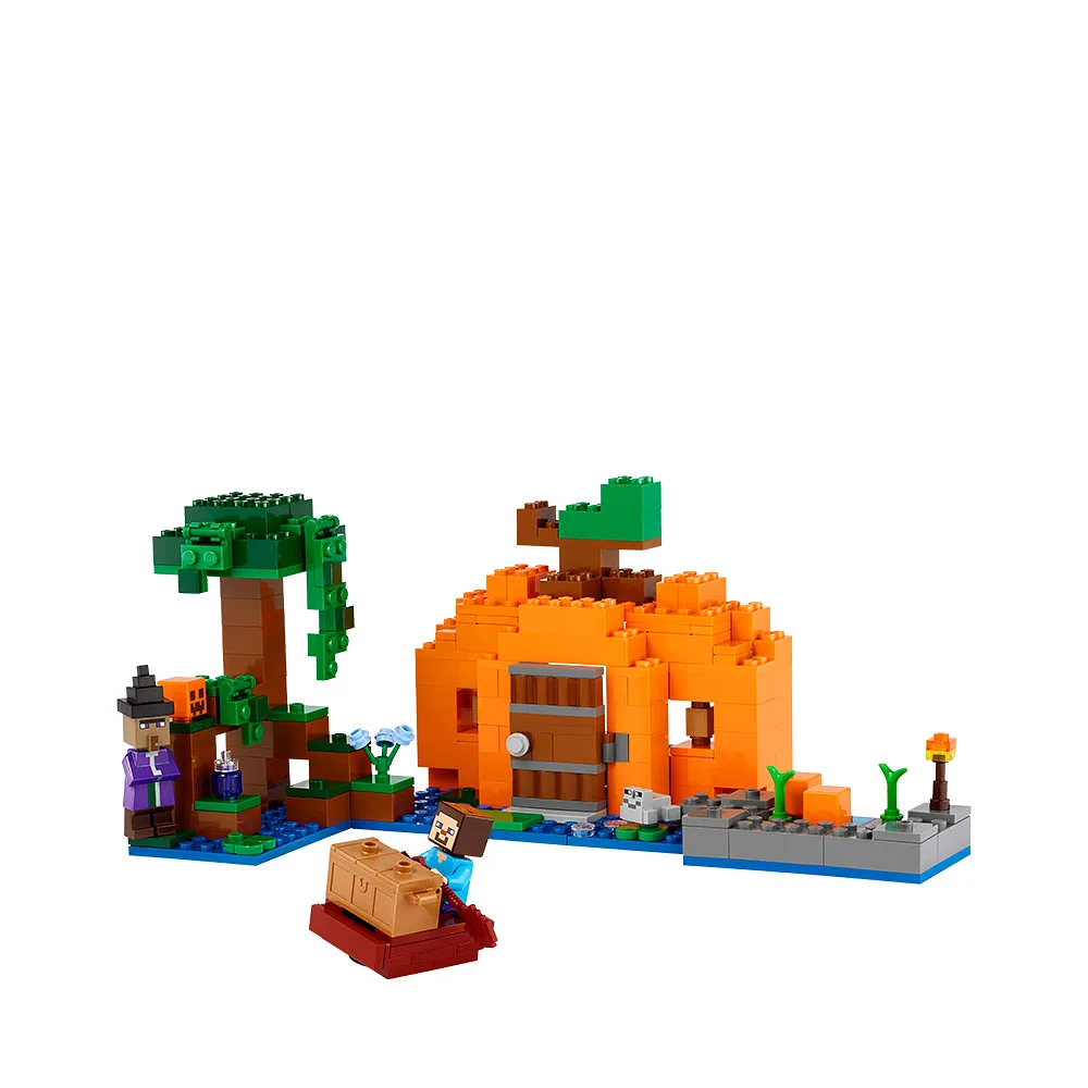 Minecraft® Pumpagården 21248 Bygg- och lekset