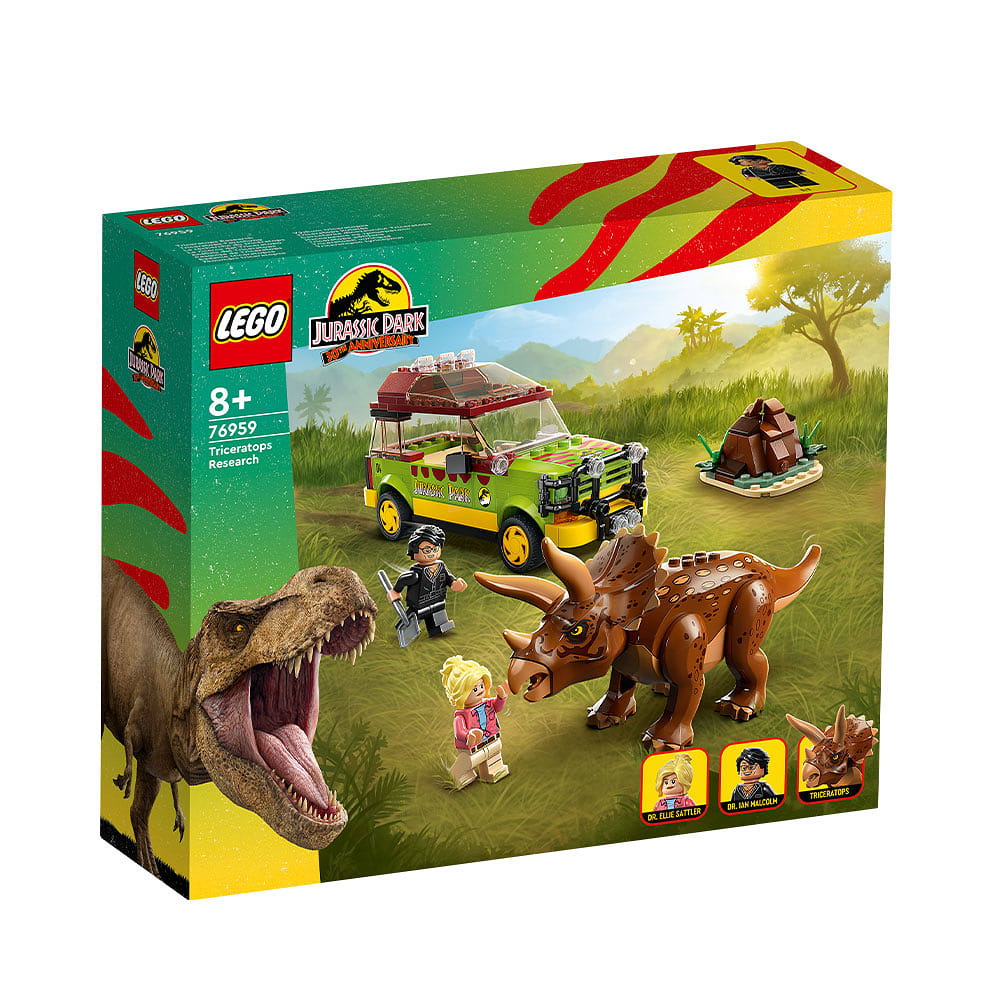 Jurassic Park Triceratopsforskning 76959 Bygg- och lekset