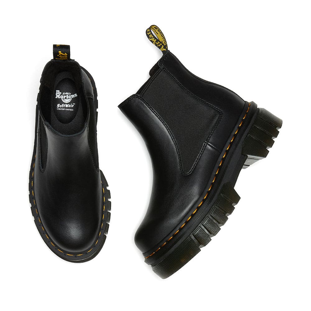 Audrick Chelsea Black Nappa Lux