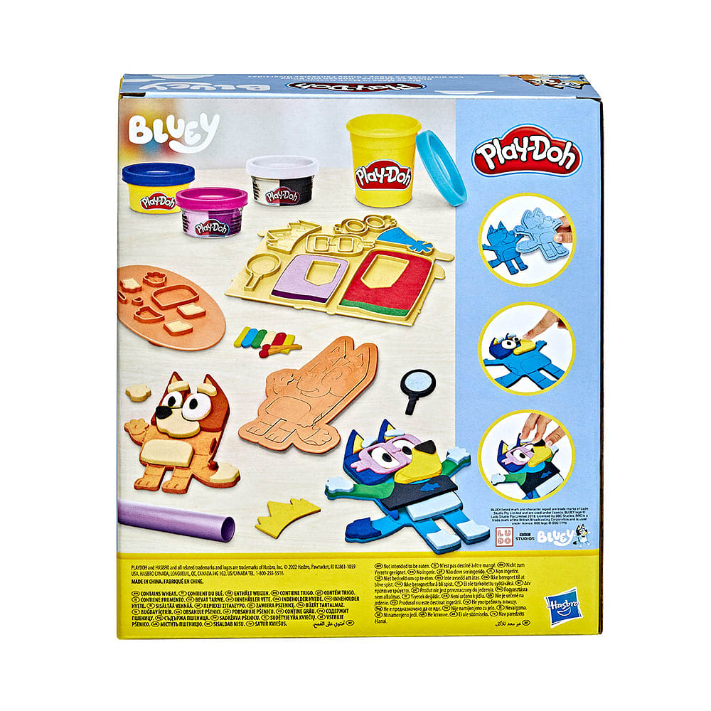 Play-Doh Bluey Make 'n Mash Costumes Playset