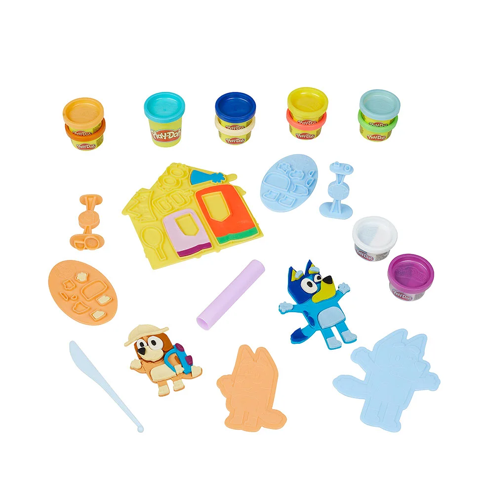 Play-Doh Bluey Make 'n Mash Costumes Playset