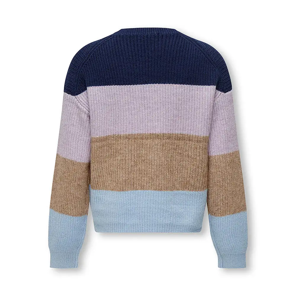 Stickad tröja KOGSANDY STRIPE PULLOVER