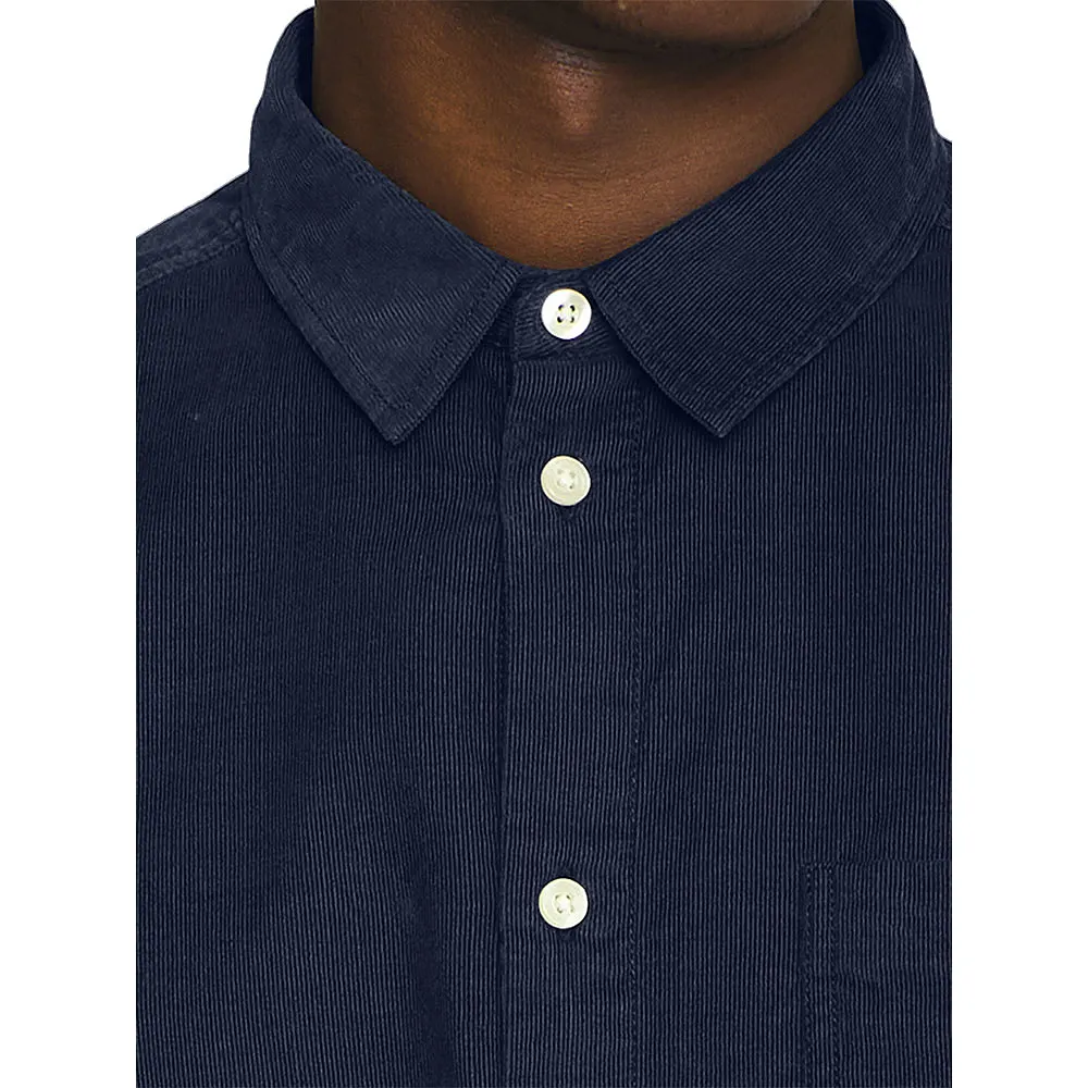 Regular Fit Corduroy Shirt - GOTS/Vegan