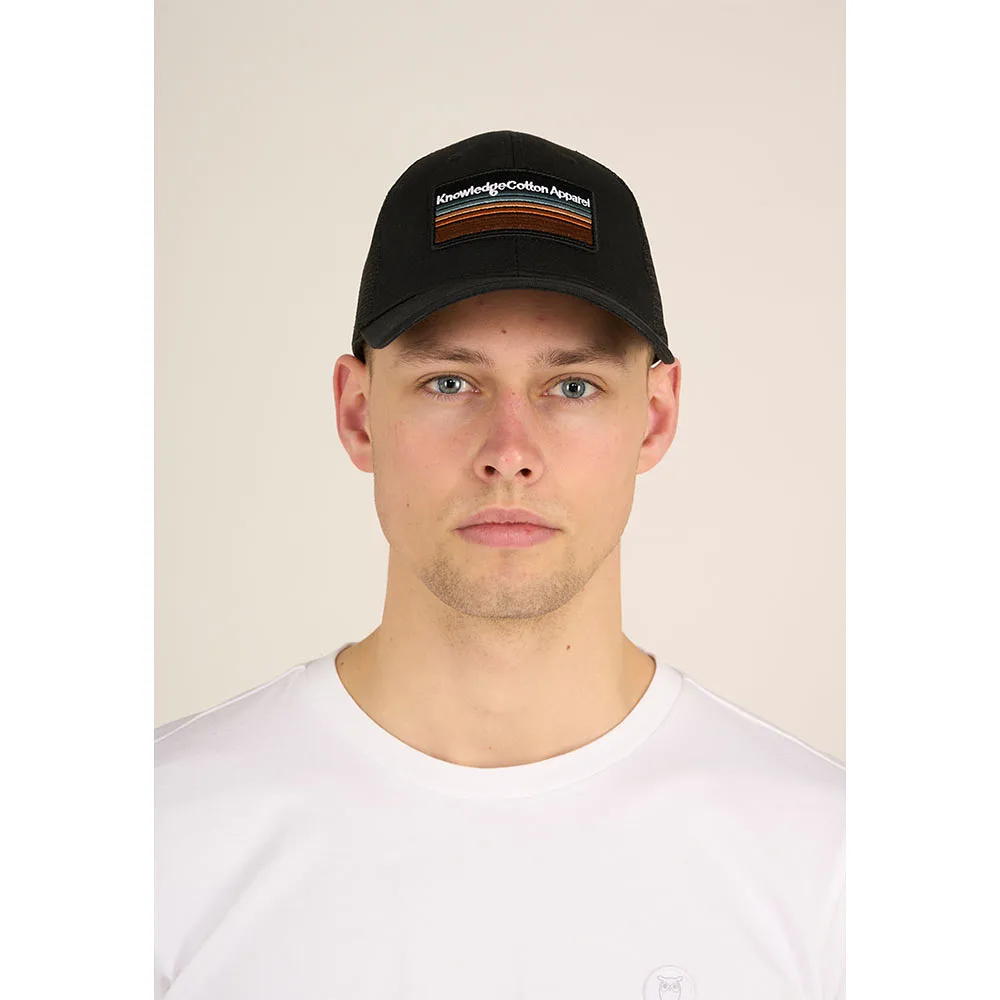 Badge twill Trucker Cap - GOTS/Vegan