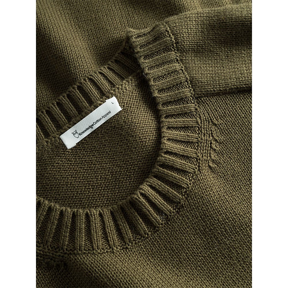 Plain Knitted Crew Neck - GOTS/Vegan