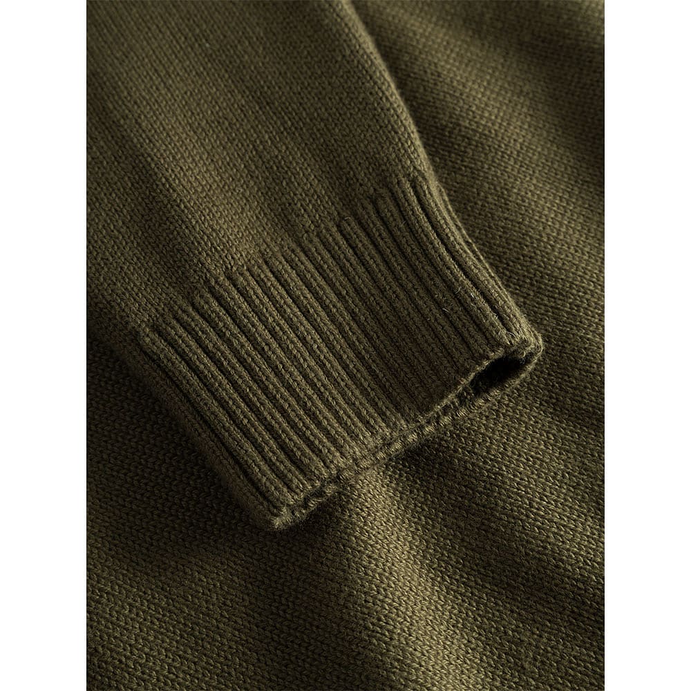 Plain Knitted Crew Neck - GOTS/Vegan