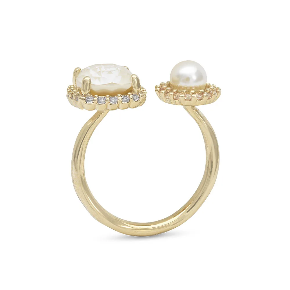 Colette Ring - Milky Cream