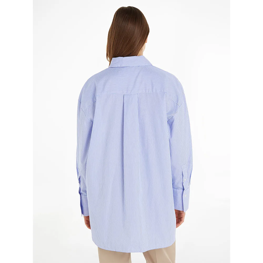 Loose fit long sleeve shirt