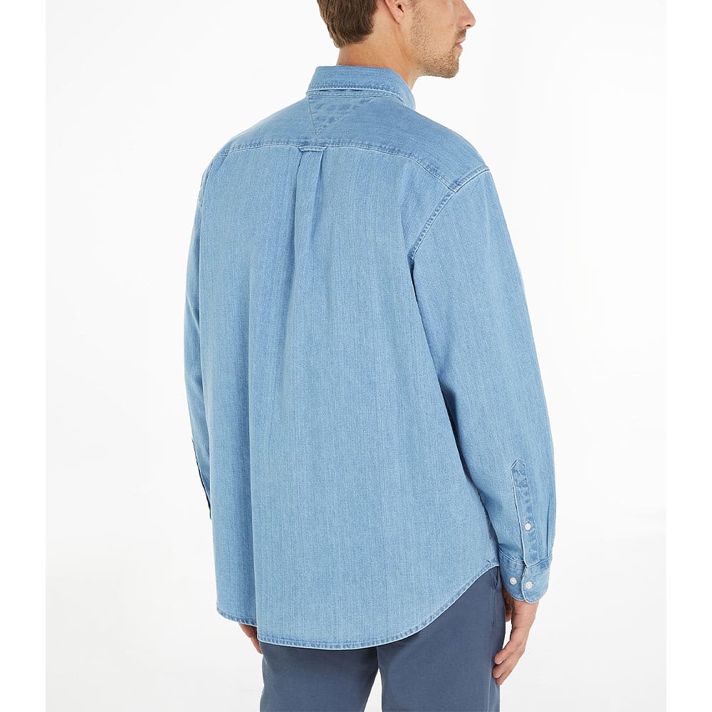 Denim long sleeve shirt