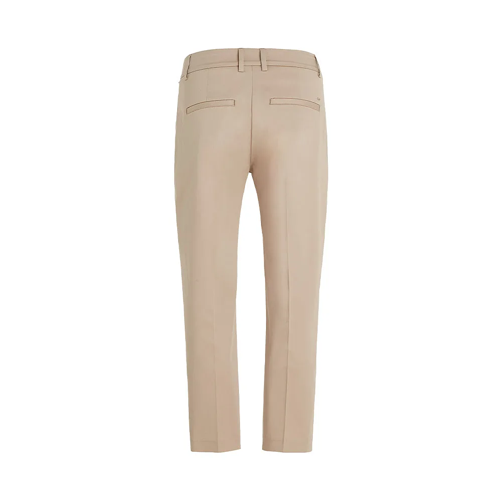 Slim straight chinos