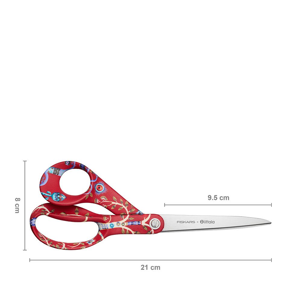 Fiskars x Iittala universalsax 21 cm Taika röd