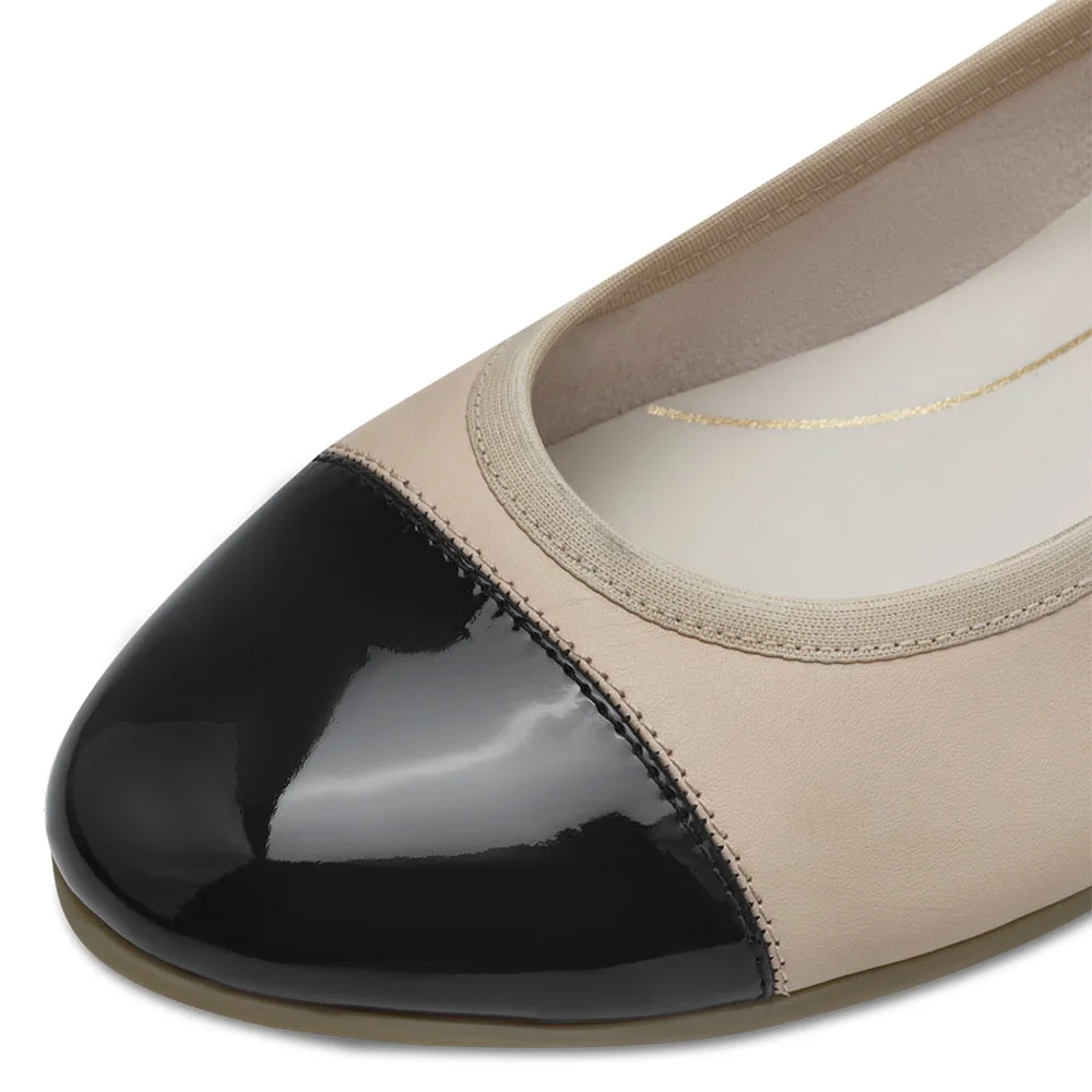 Ballerina Contrast Toecap