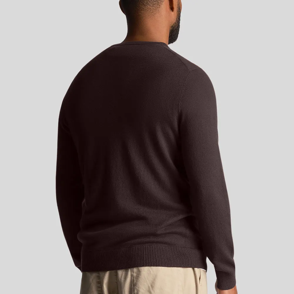 Cotton Merino Crew Neck Jumper