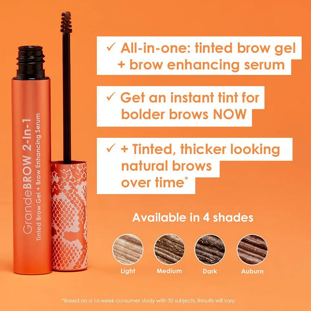 2-In-1 Tinted Brow Gel + Brow Enhancing Serum