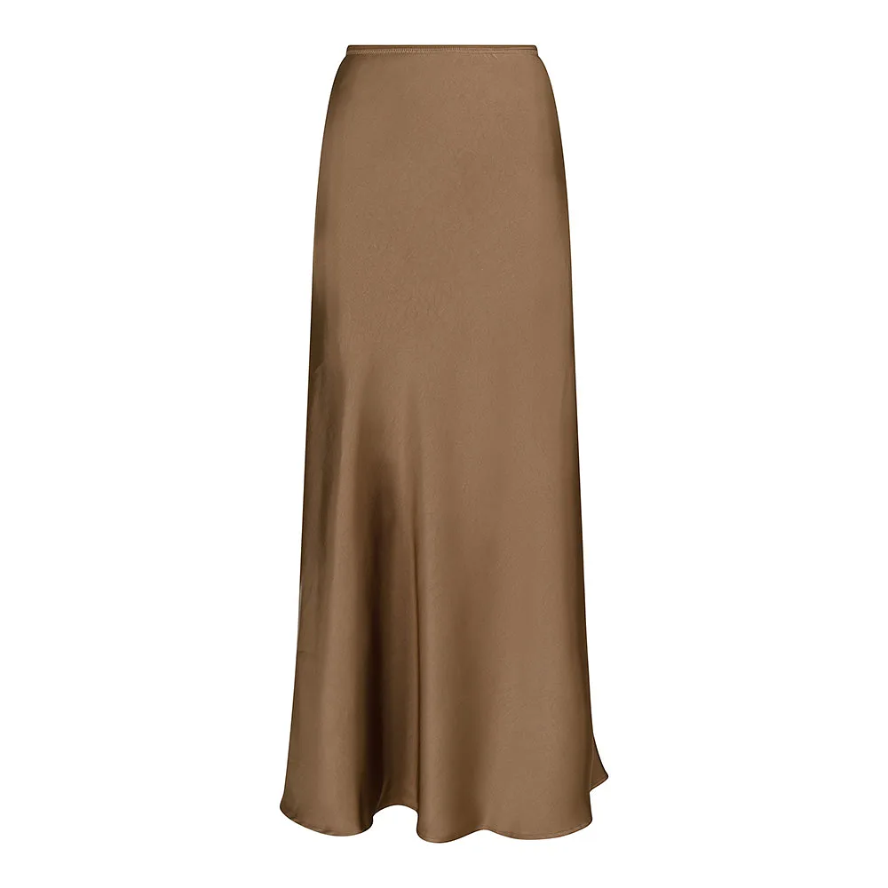 Vicky Heavy Sateen Skirt