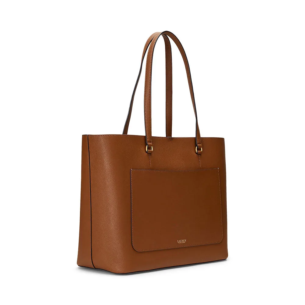 Crosshatch Leather Large Karly Tote