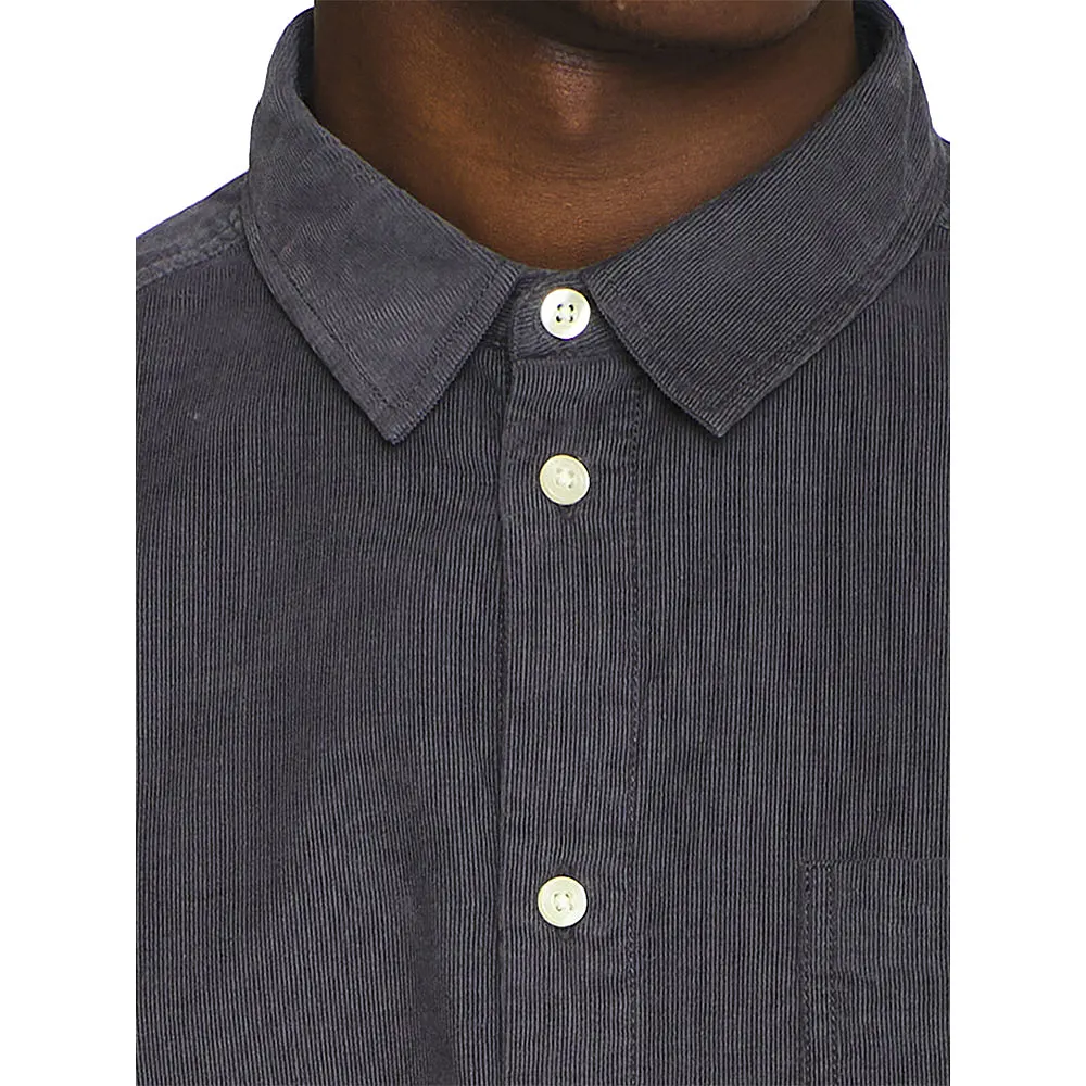 Regular Fit Corduroy Shirt - GOTS/Vegan