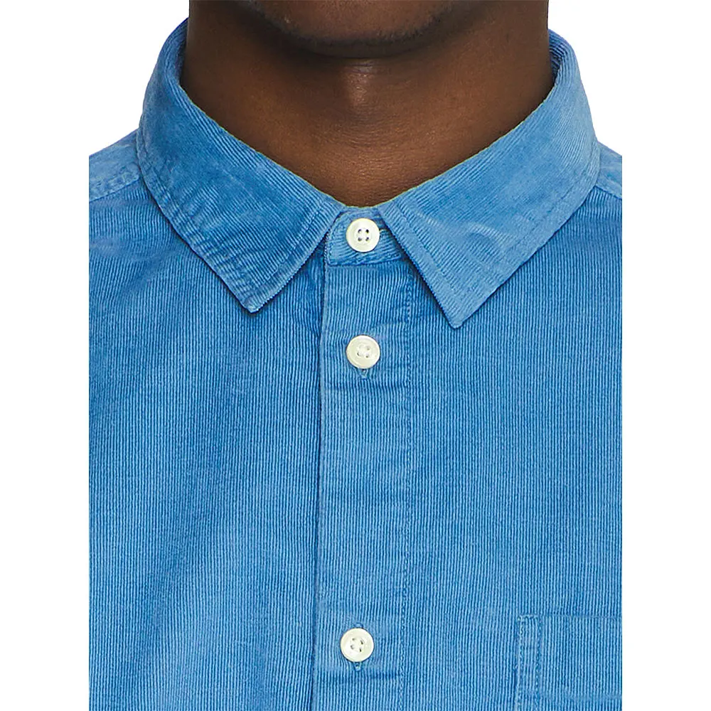 Regular Fit Corduroy Shirt - GOTS/Vegan