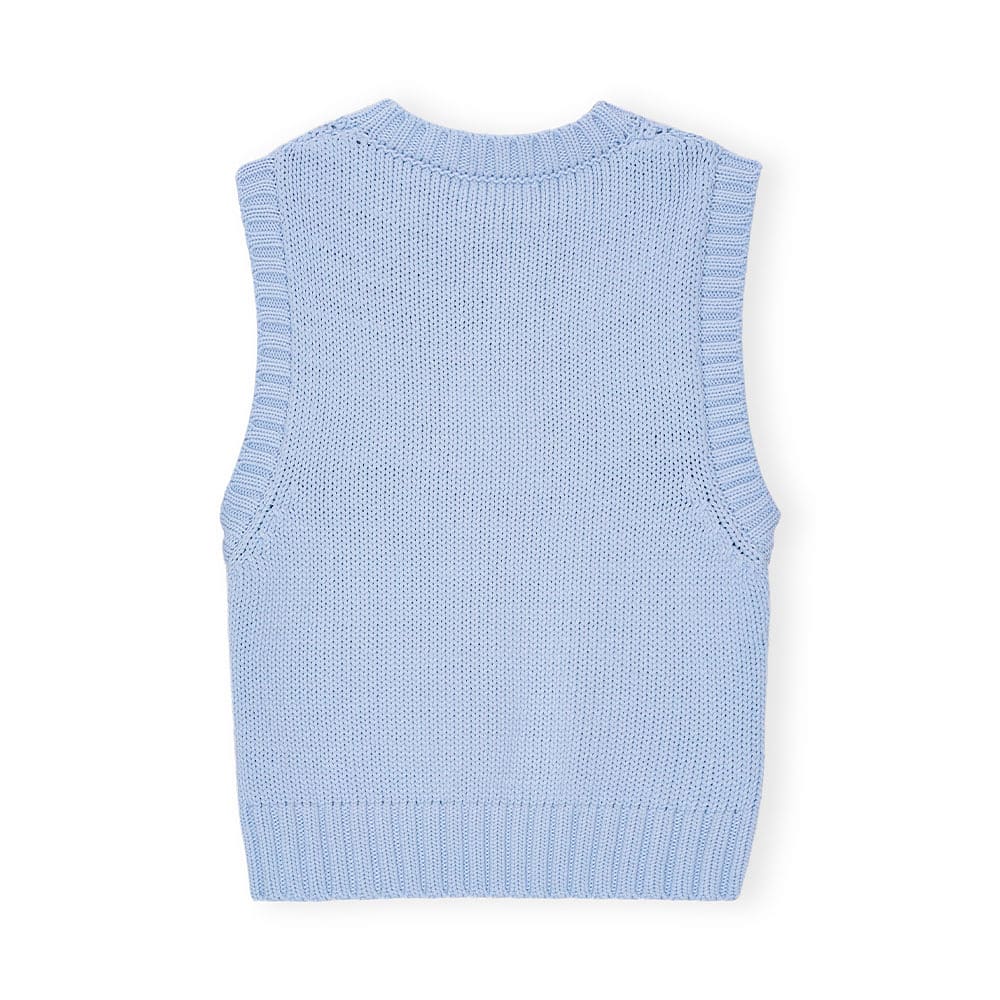 Knitted Vest Cotton Rope