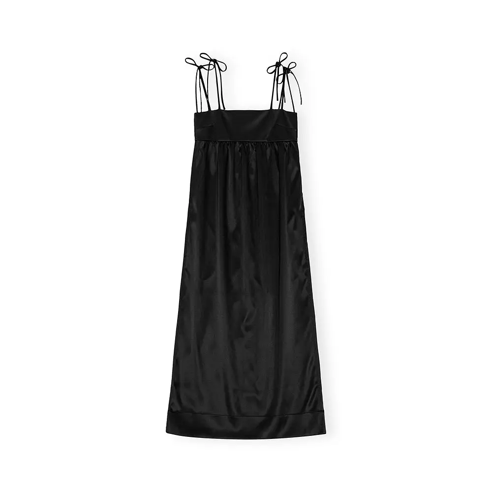 Long Dress Double Satin