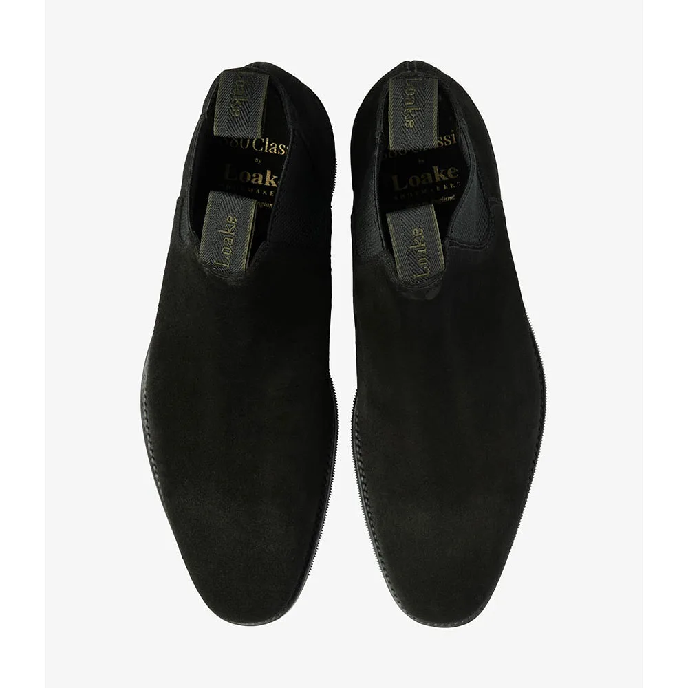 Emsworth Black Suede