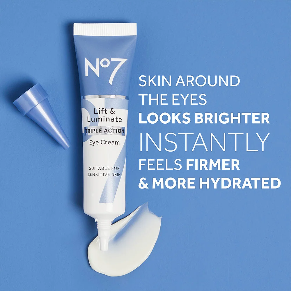 Lift & Luminate Triple action eye cream