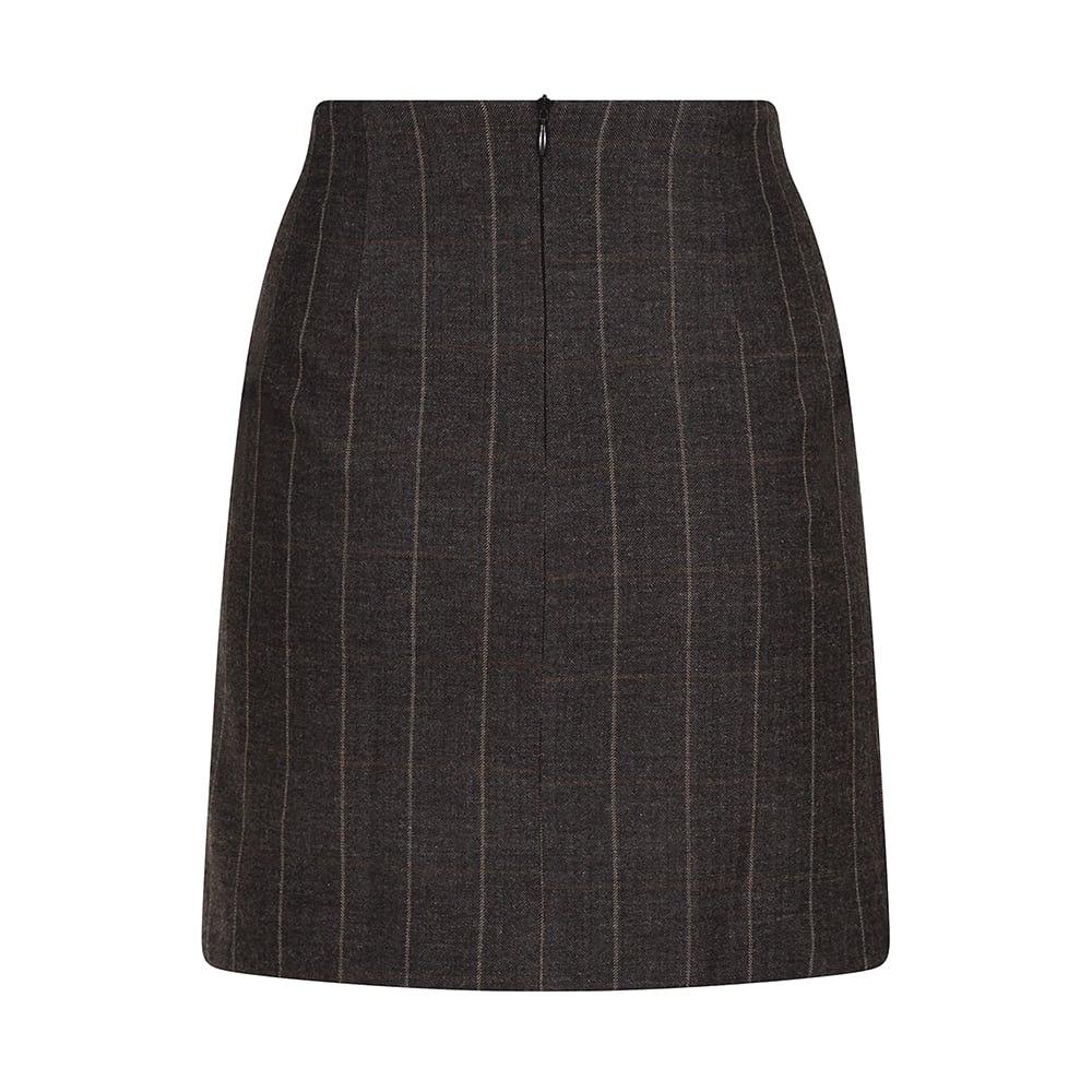 Helmine Soft Check Skirt