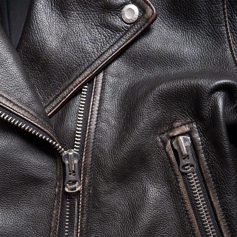 Greta Biker Leather Jacket