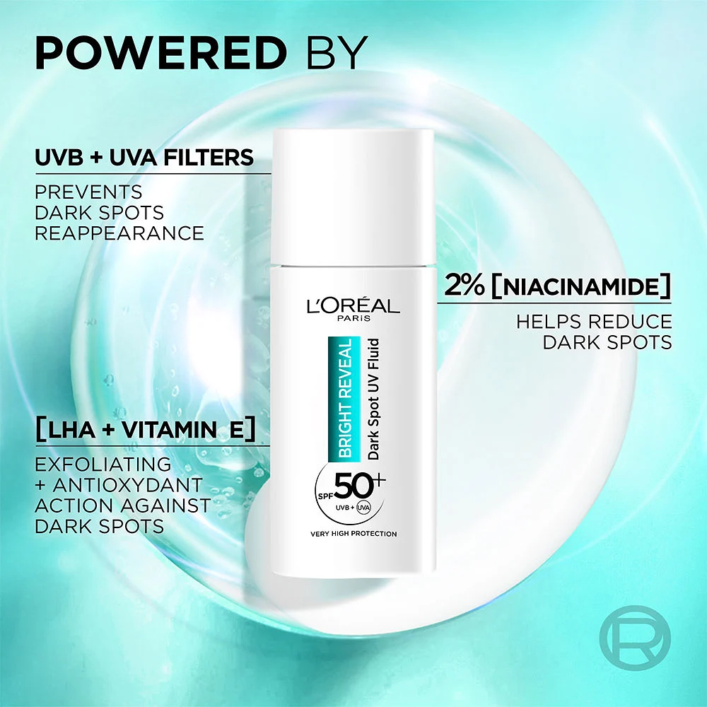 Bright Reveal Dark Spot UV Fluid SPF50