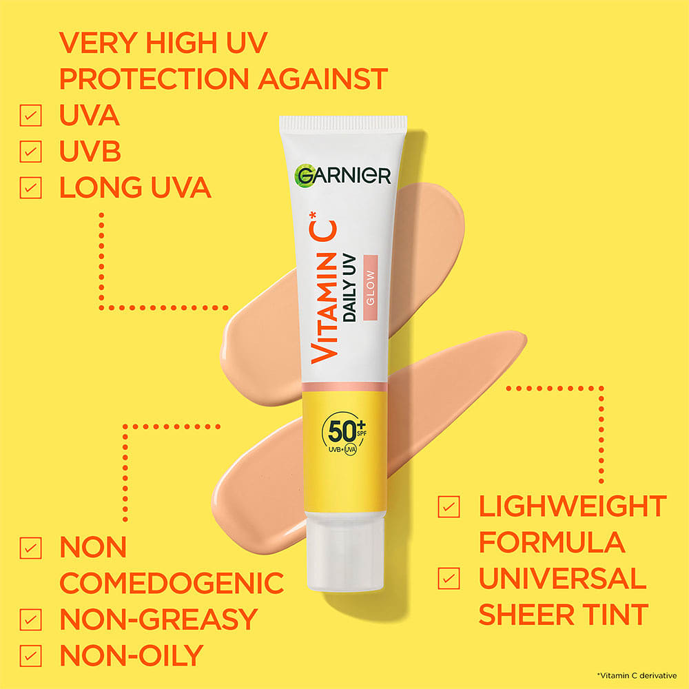 Skin Active Vitamin C UV Daily Fluid SPF50+