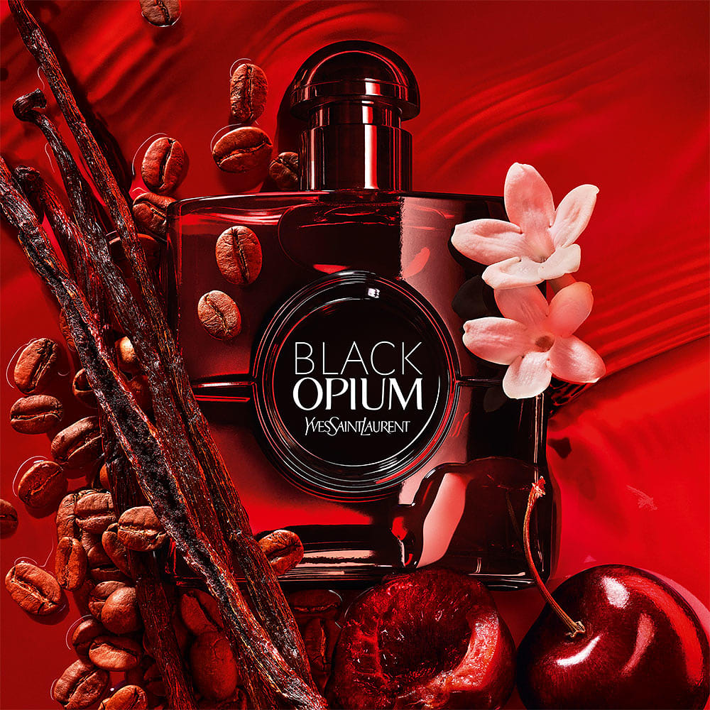 Black Opium Eau de Parfum Over Red