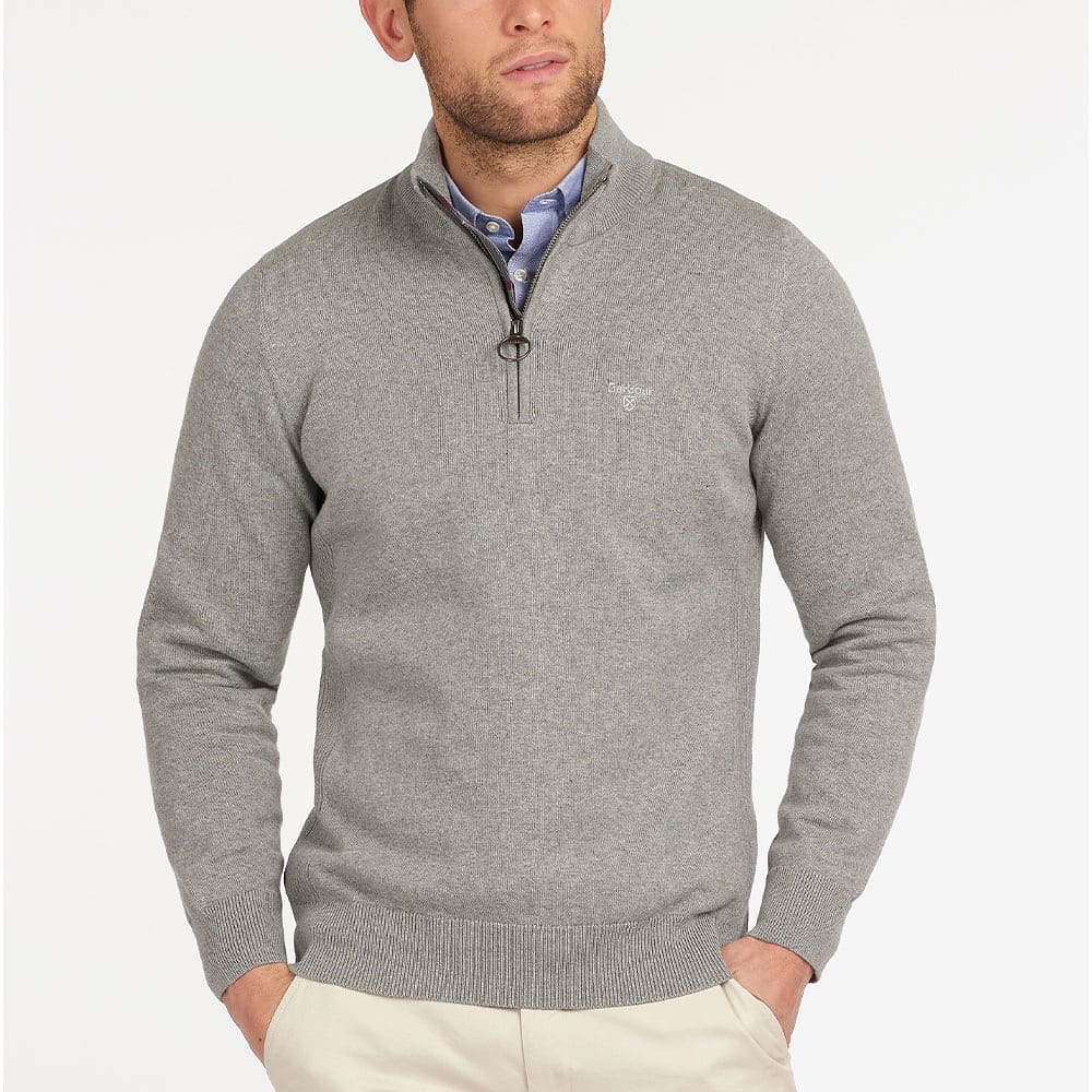 Half Zip Knitted Jumper