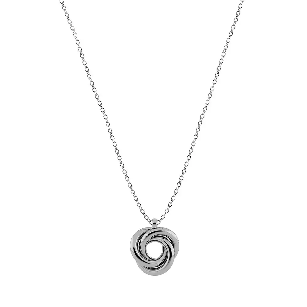 Sunset Orbit Necklace Steel