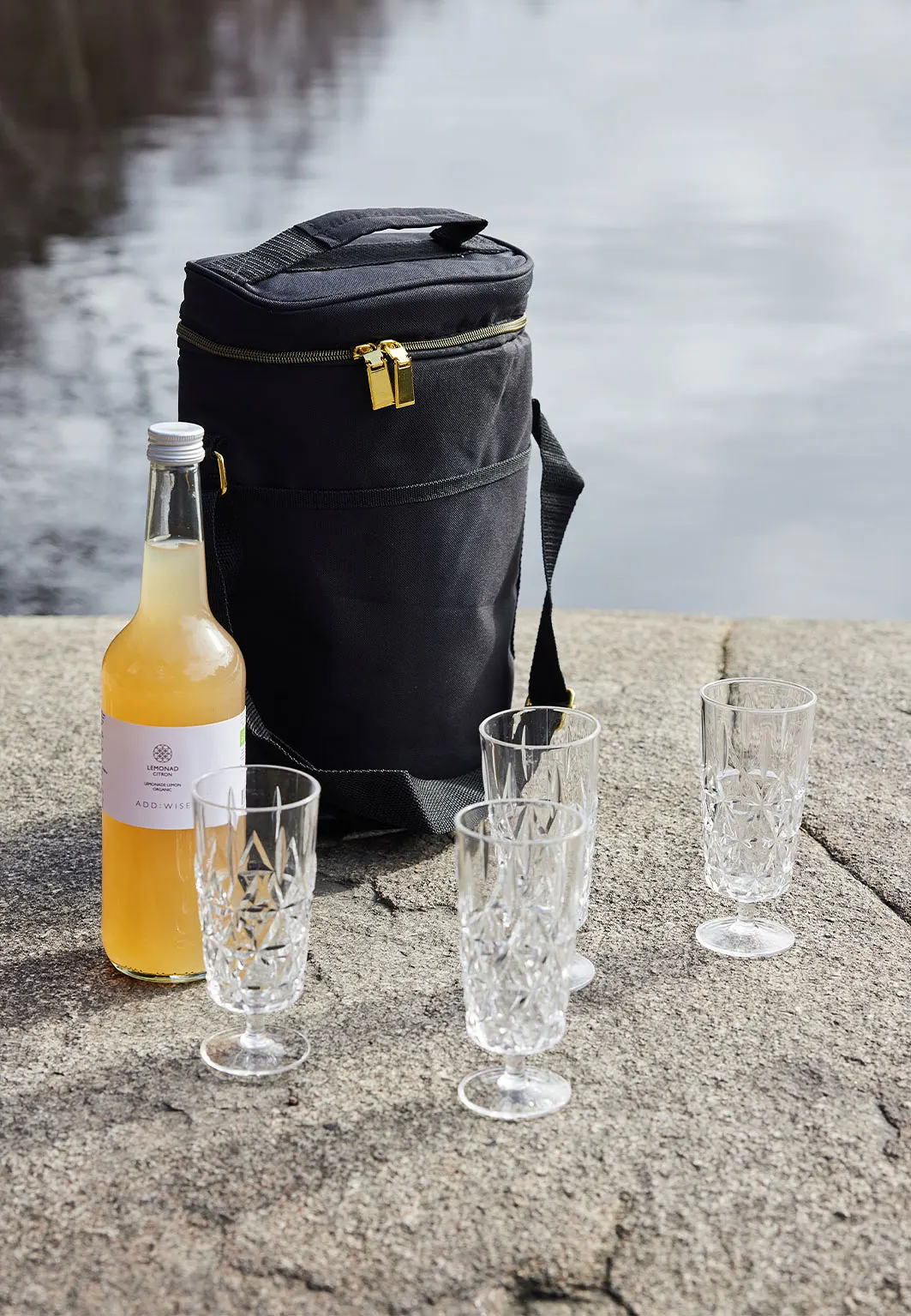 Picknick Juni Glas Hög, 4-Pack