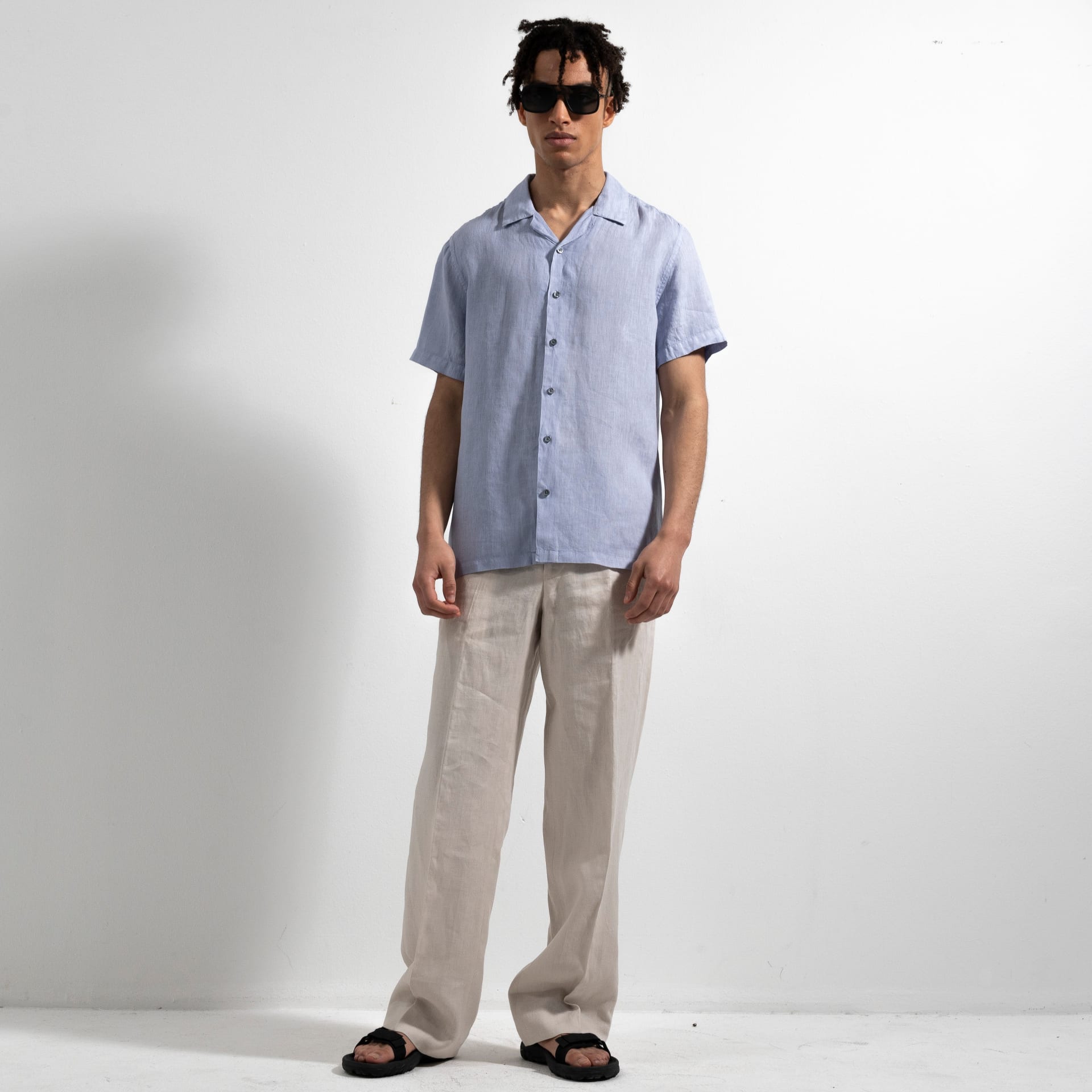 Camp Washed Linen Shirt