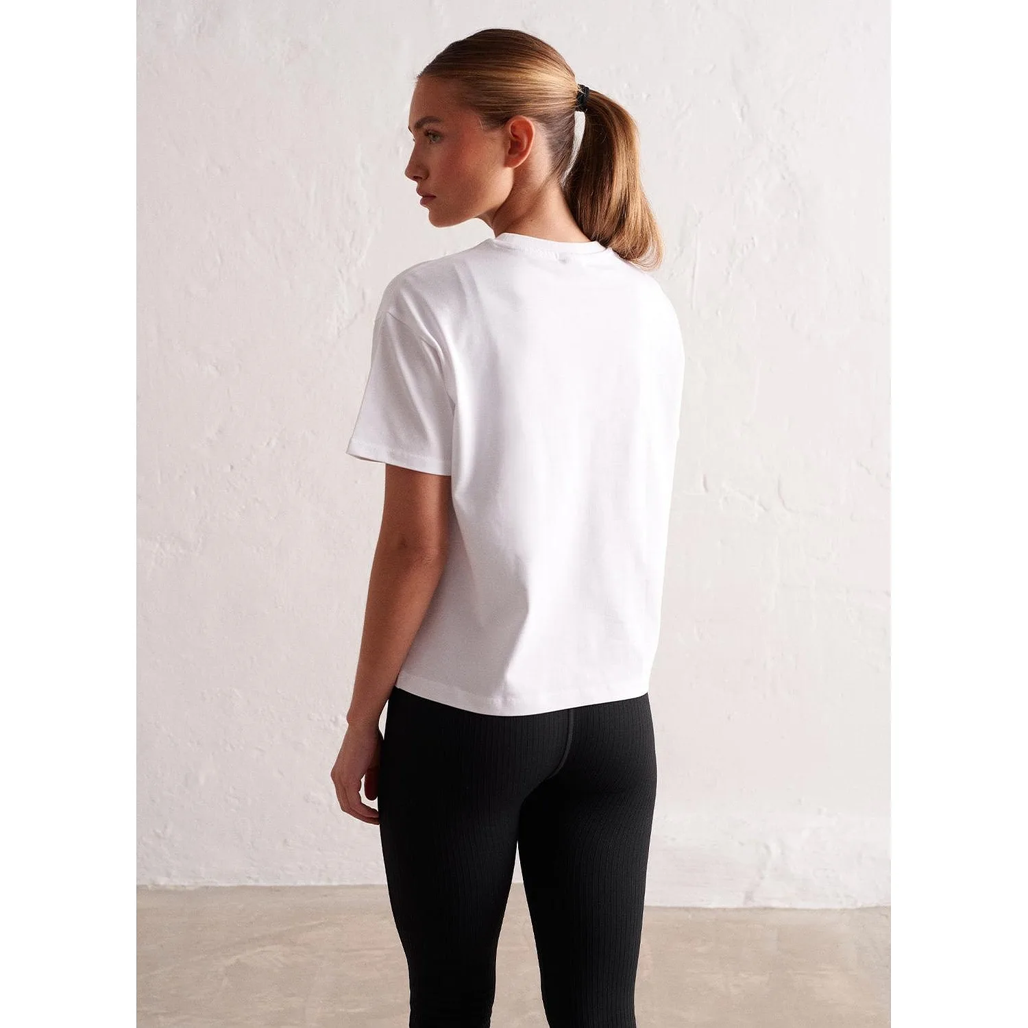 White College Boxy T-shirt