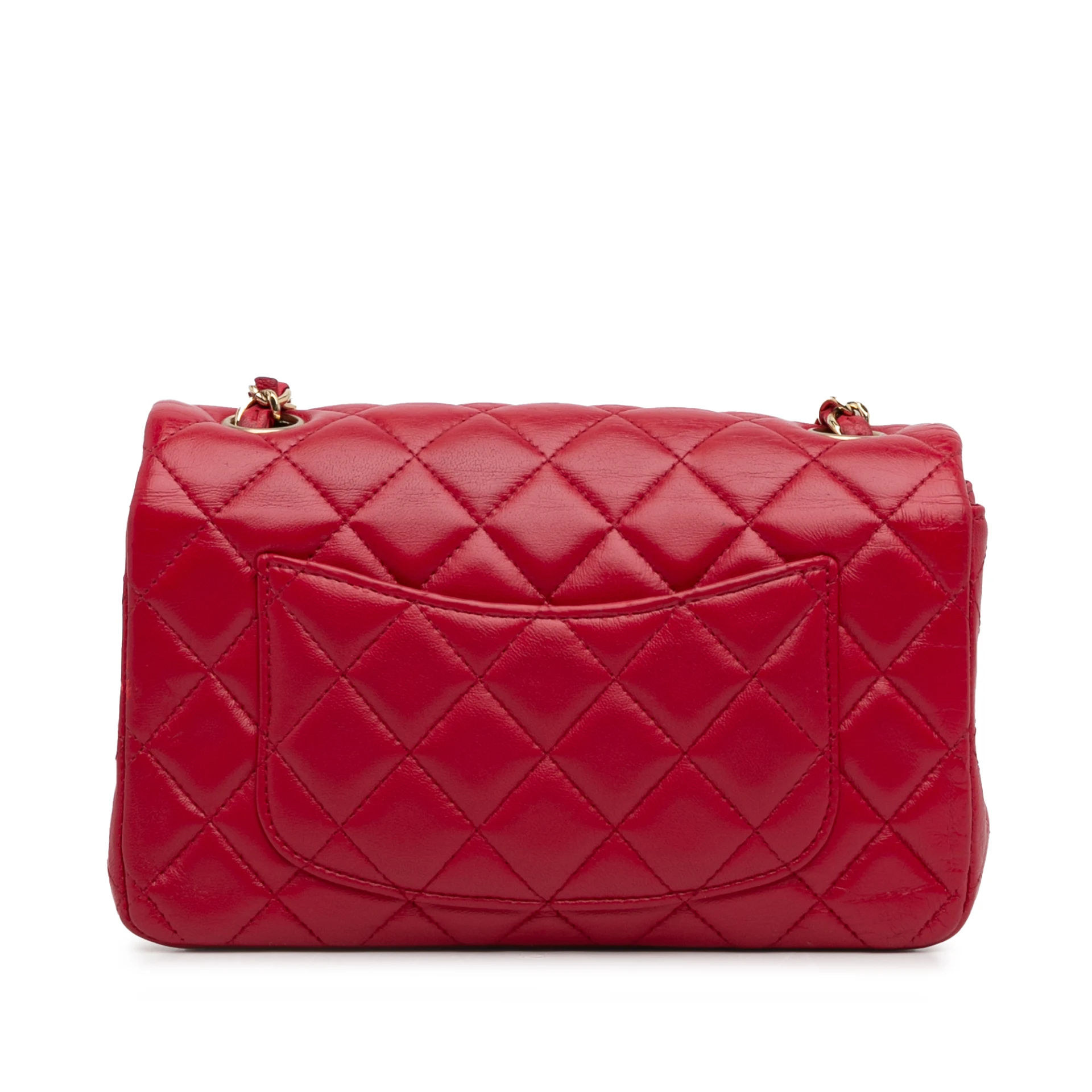 Chanel Mini Classic Lambskin Rectangular Single Flap