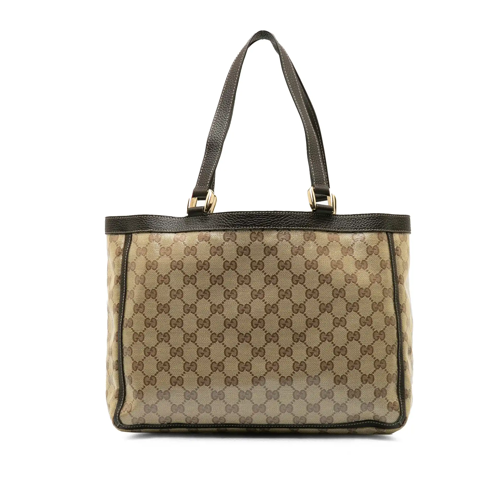 Gucci Gg Canvas Abbey Pocket Tote