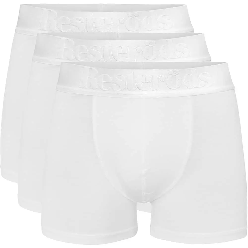 Bambu, Boxer "gunnar", 3-pack, Multifärg Med Grå